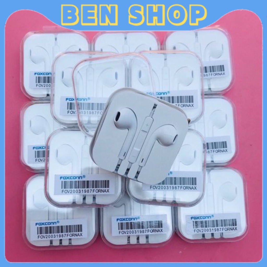 Tai Nghe Foxconn Chân 3.5mm Cho Các Dòng Điện Thoại- Có Mic