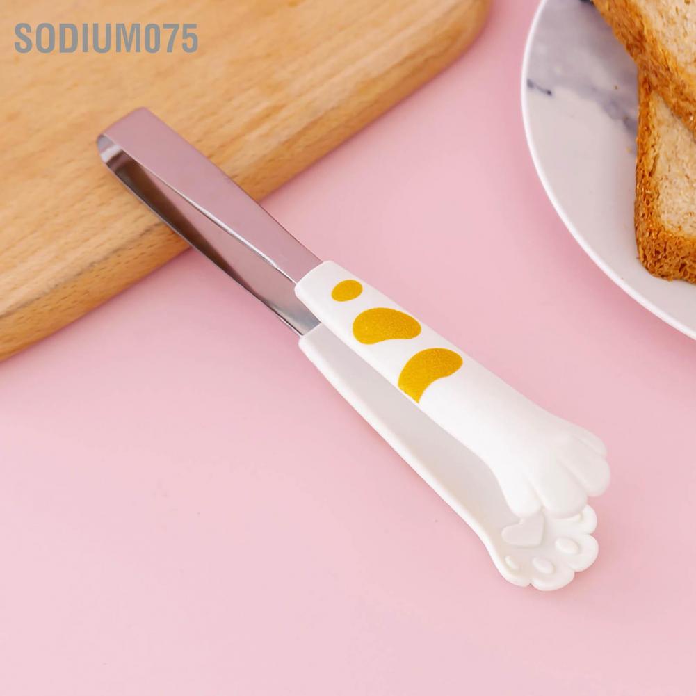 Kẹp Gắp Thức Ăn Hình Dấu Chân Mèo Dễ Thương