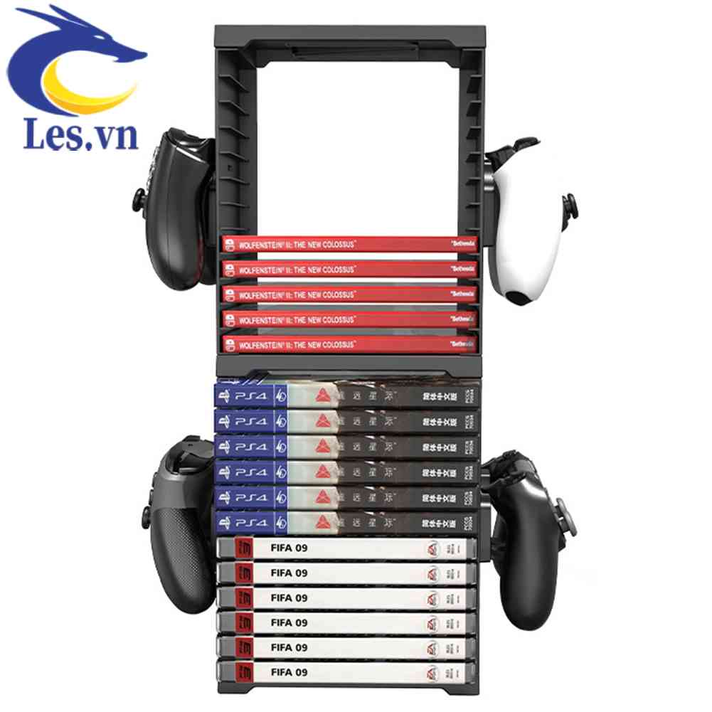 Giá Đỡ 24 Đĩa Game Cho Tay CầM PS5 / PS4 / Switch