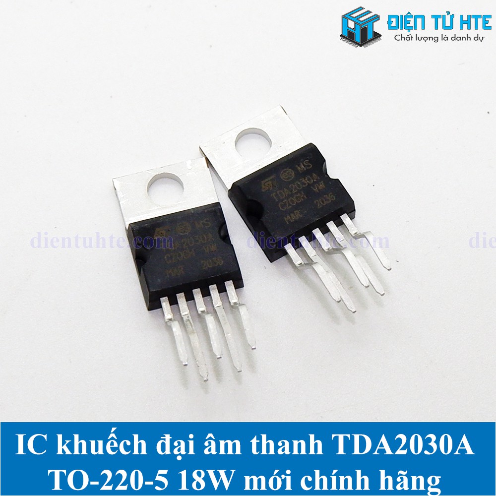 IC khuếch đại âm thanh TDA2030A TO-220-5 mới chính hãng [CN2]