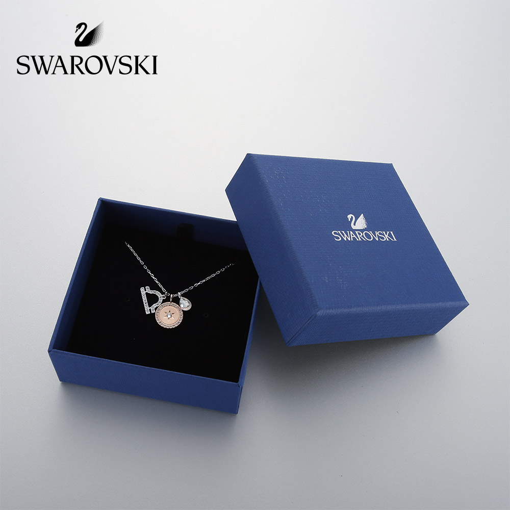 FLASH SALE 100% Swarovski Dây Chuyền Nữ ZODIAC Mười hai Chòm sao Thiên Bình FASHION Necklace trang sức đeo Trang sức