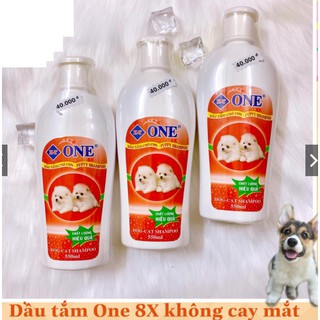 Dầu tắm One 8x không cay mắt dành cho chó, mèo con