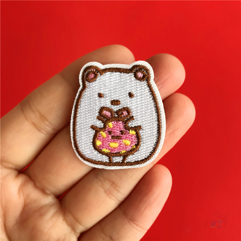 ☸ Sumikkogurashi Series 01 - Cartoon Animals Iron-On Patch ☸ 1Pc DIY Sew on Iron on Badges Patches