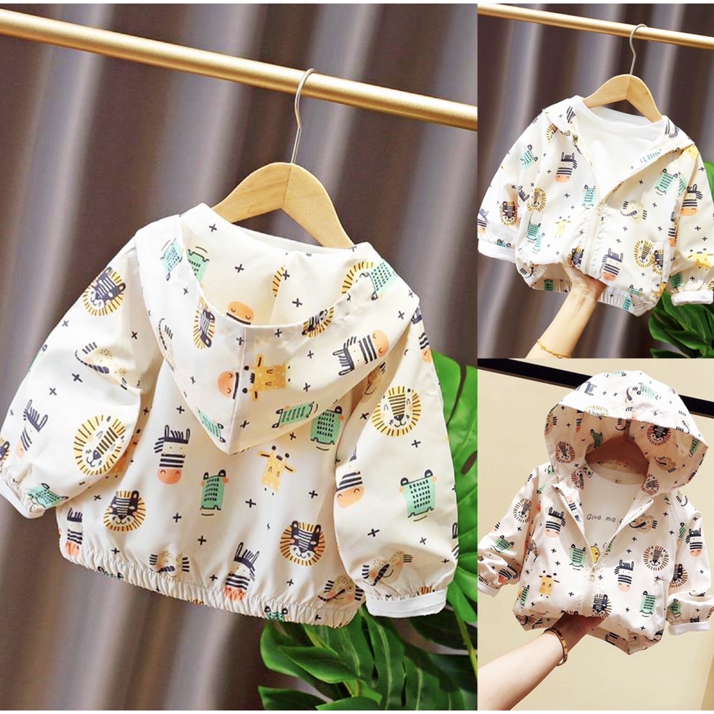 Áo Khoác Hoodie Xinh Xắn Thời Trang Cho Bé