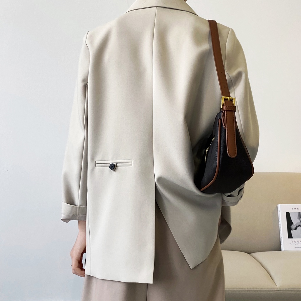 MORIIROSE _ ÁO KHOÁT BLAZER NÚT SAU LƯNG