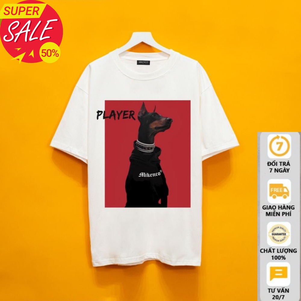 Áo Phông Nam Nữ Unisex MIKENCO , Áo Thun Siêu Chât 100% Cotton, Áo hot trend 2022-AEHULKSHOPVN