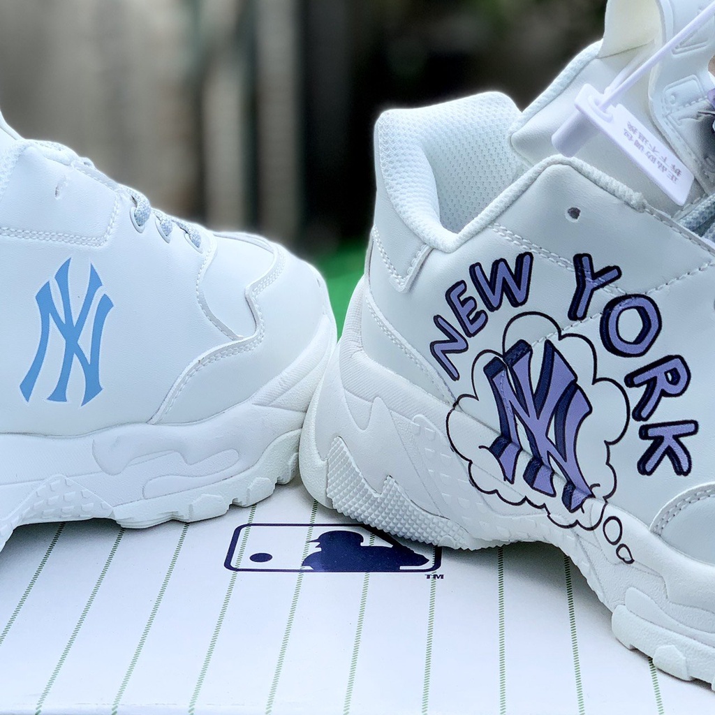 [𝐇Ó𝐓 𝐍𝐇Ấ𝐓 𝟐𝟎𝟐𝟏]Giày Sneaker MLB 2021 NewYork Nam, Nữ In 2 Mặt