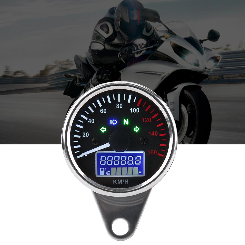 Tốc kế 0~160km/h kỹ thuật số cho xe máy