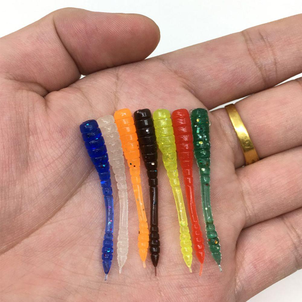 Set 50 Mồi Giun Giả Câu Cá