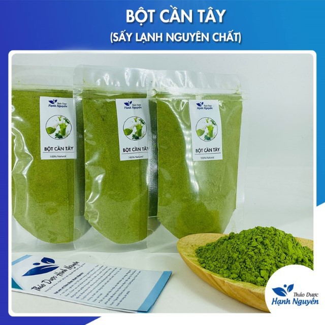 1kg Bột Cần Tây Sấy Lạnh Nguyên Chất - Có hút chân không (Bột Đắp Mặt, Detox Thanh Lọc Cơ Thể, Đẹp Da, Giữ Dáng)