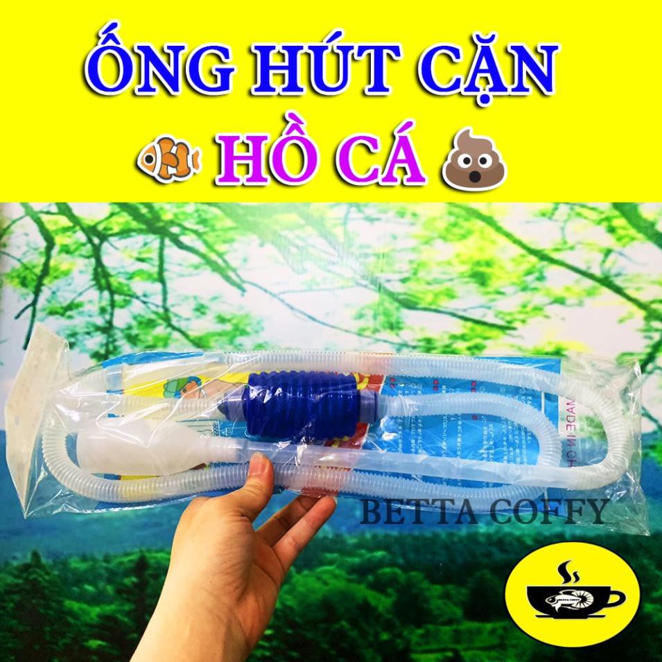 [Mã PET50K giảm Giảm 10% - Tối đa 50K đơn từ 250K] Hút cặn hồ cá Bơm Tay 1m7 hút bóp nước phân cá