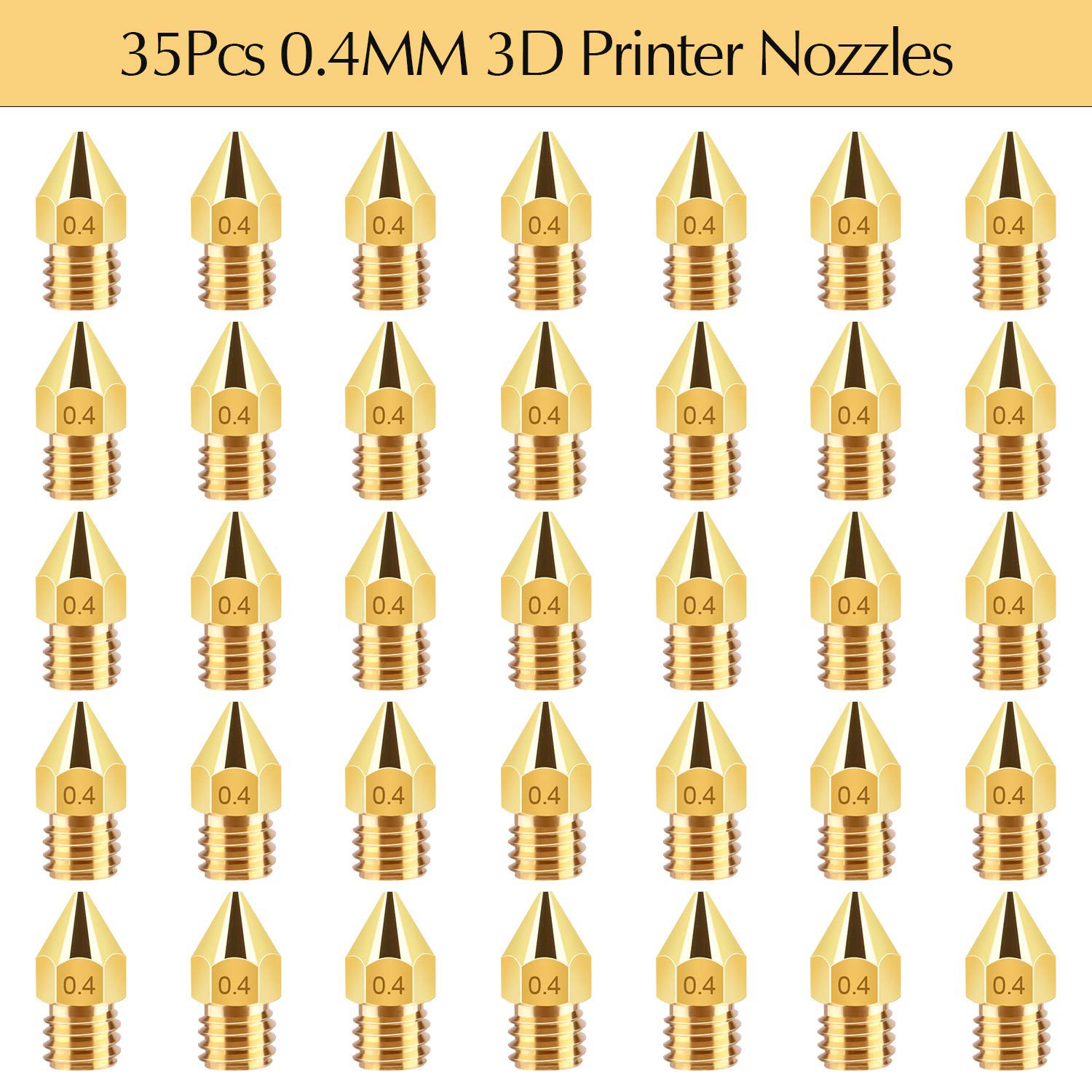 Bộ 35 Vòi Phun Mk8 Kèm Hộp Đựng Cho Máy In 3d