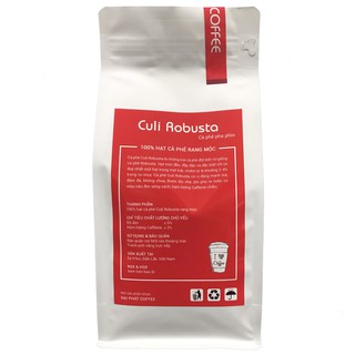 [1Kg] Cà phê Culi Robusta rang mộc nguyên chất - Đại Phát Coffee