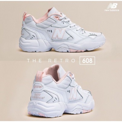 Mới Giày Thể Thao New Balance 608 Chunky Thời Trang Năng Động Cho Nam Nữ