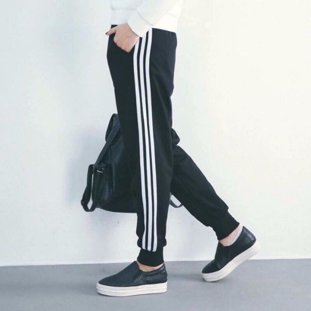 Quần 3 sọc bo chân NY