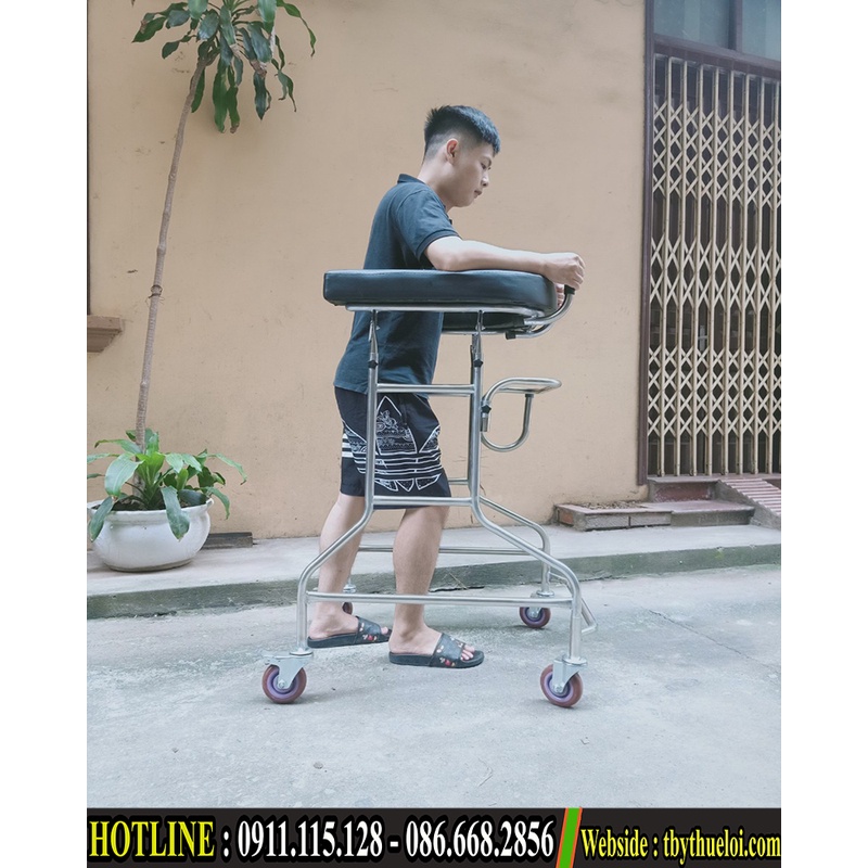Khung Tập Phục Hồi Chức Năng - Xe Tập Đi Cho Người Tai Biến