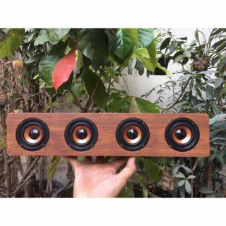 Loa bluetooth gỗ KTS-1108 4 bass, âm thanh cực hay