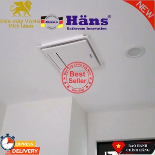 Quạt mát nhà vệ sinh lắp âm trần Hans H10S H10R