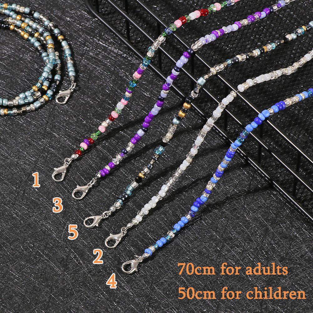 Dây đeo kính đọc sách bằng acrylic chống thất lạc thời trang cho nam và nữ