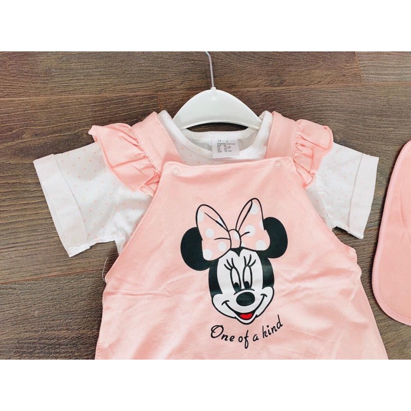 Set yếm Minnie kèm áo  - RABBITSHOP