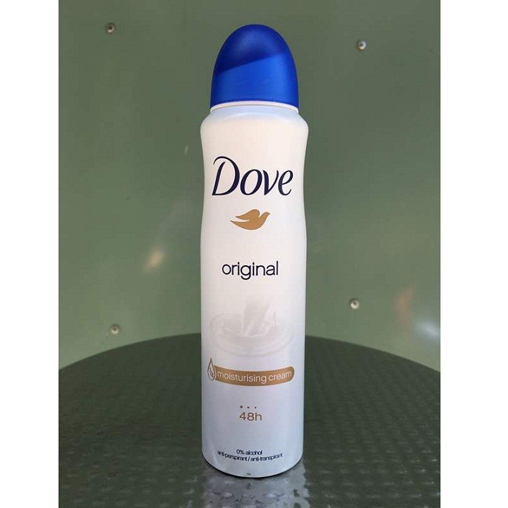 Xịt khử mùi Dove Original Moisturising Cream 48h 150ml