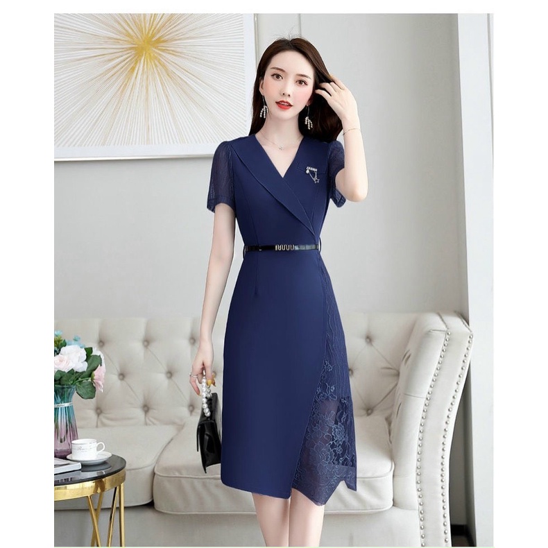 (HCM) Đầm body umi phối ren siêu xinh , thời trang nữ hot hit sang chảnh cho các nàng KME STORE