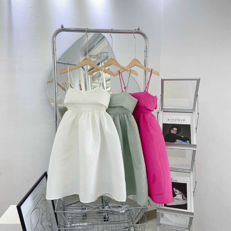 ĐẦM BABYDOLL NƠ LƯNG 2 DÂY DỄ THƯƠNG | BigBuy360 - bigbuy360.vn