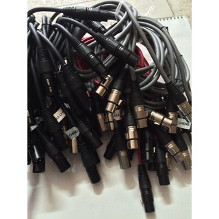 combo 2 jack canon đực cái dài 0.8m