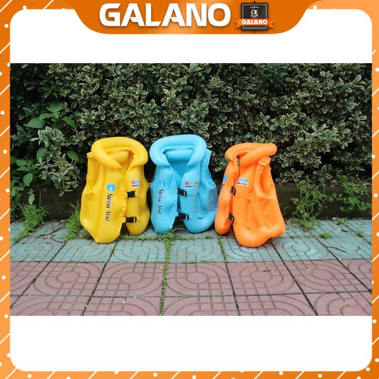 Phao Cho Bé Gái Bé Trai Tập Bơi SOLANO Có Khóa Cài An Toàn Size S 1 - 6 Tuổi SS-001097 [Tặng Bơm Phao]
