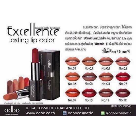 Son môi odbo Excellence thailand