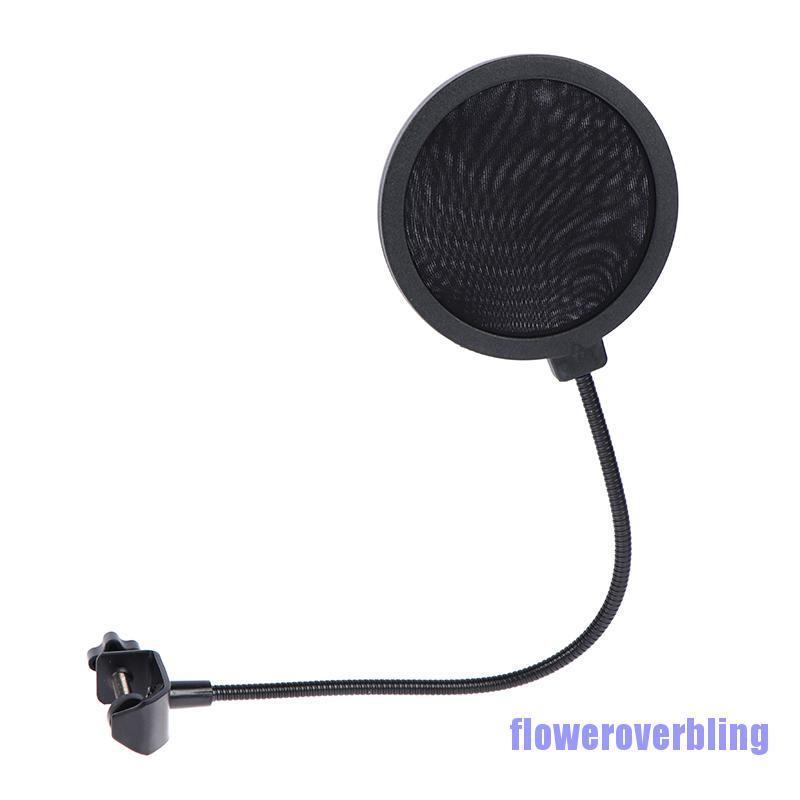 Fl-vn Double Layer Studio Microphone Sound filter for Broadcast Recording Accessories Pure