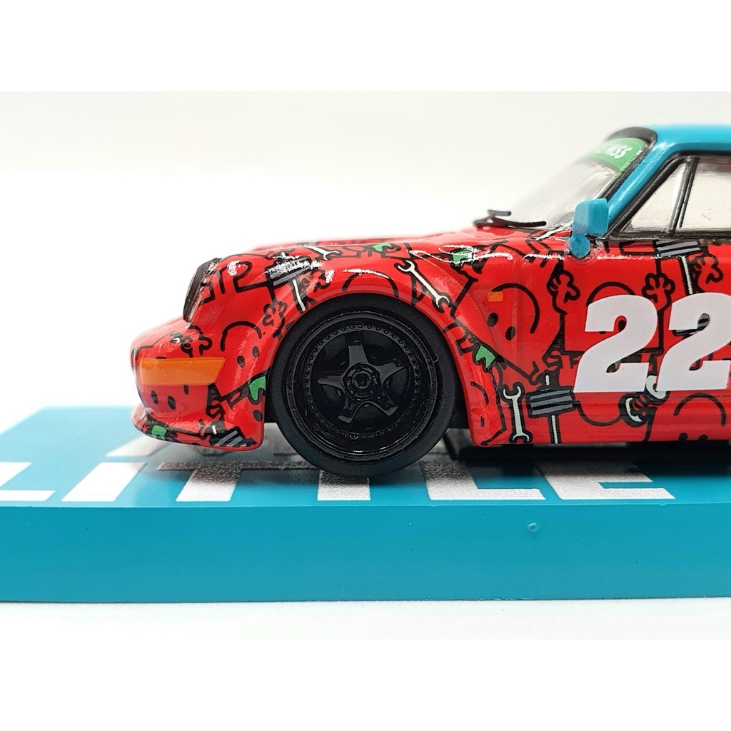Xe Mô Hình Porsche RWB 964 Mr.Men Little Miss Mr.Strong 1:64 Tarmac Works