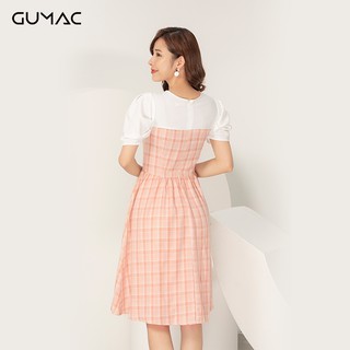 Đầm nữ yếm buột dây GUMAC DA916