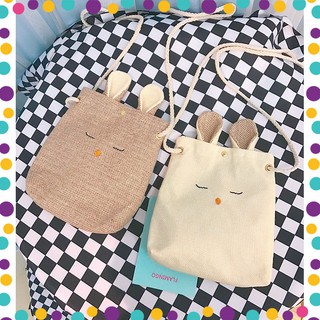 Túi đeo chéo ulzzang thỏ - TXN42, túi đeo chéo mini