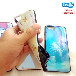 Ốp lưng Iphone 7 Plus / 8 Plus phản quang dẻo nhiều hình