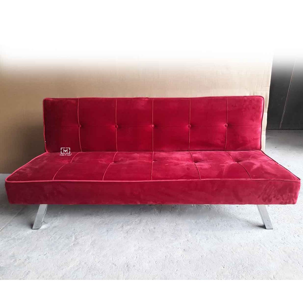 Sofa giường vải nhung 3 chức năng nằm thương hiệu MW FURNITURE