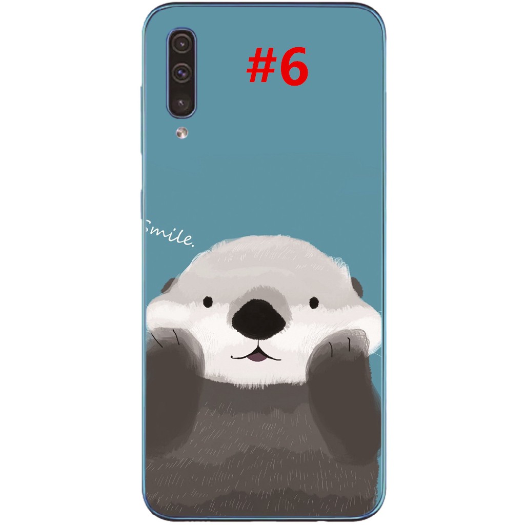 Ốp lưng in hình thú ngộ nghĩnh Samsung Galaxy A70 A50 A30 A20 A10 TPU Case