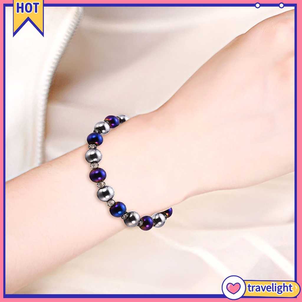 Vòng Tay Đá Hematite Giả Đổi Màu K2