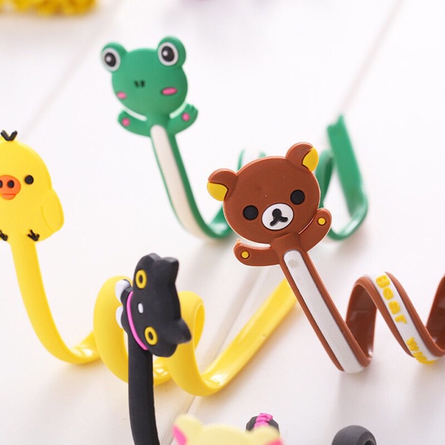 Dây Quấn Thu Gọn Cáp Sạc Hình Đầu Thú Kute | BigBuy360 - bigbuy360.vn