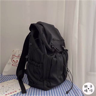 Balo to đen bự unisex nam nữ