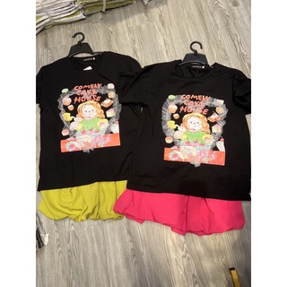 BIGSIZE HIẾU HIẾU (Set áo thun bí voan tim) 55-95kg