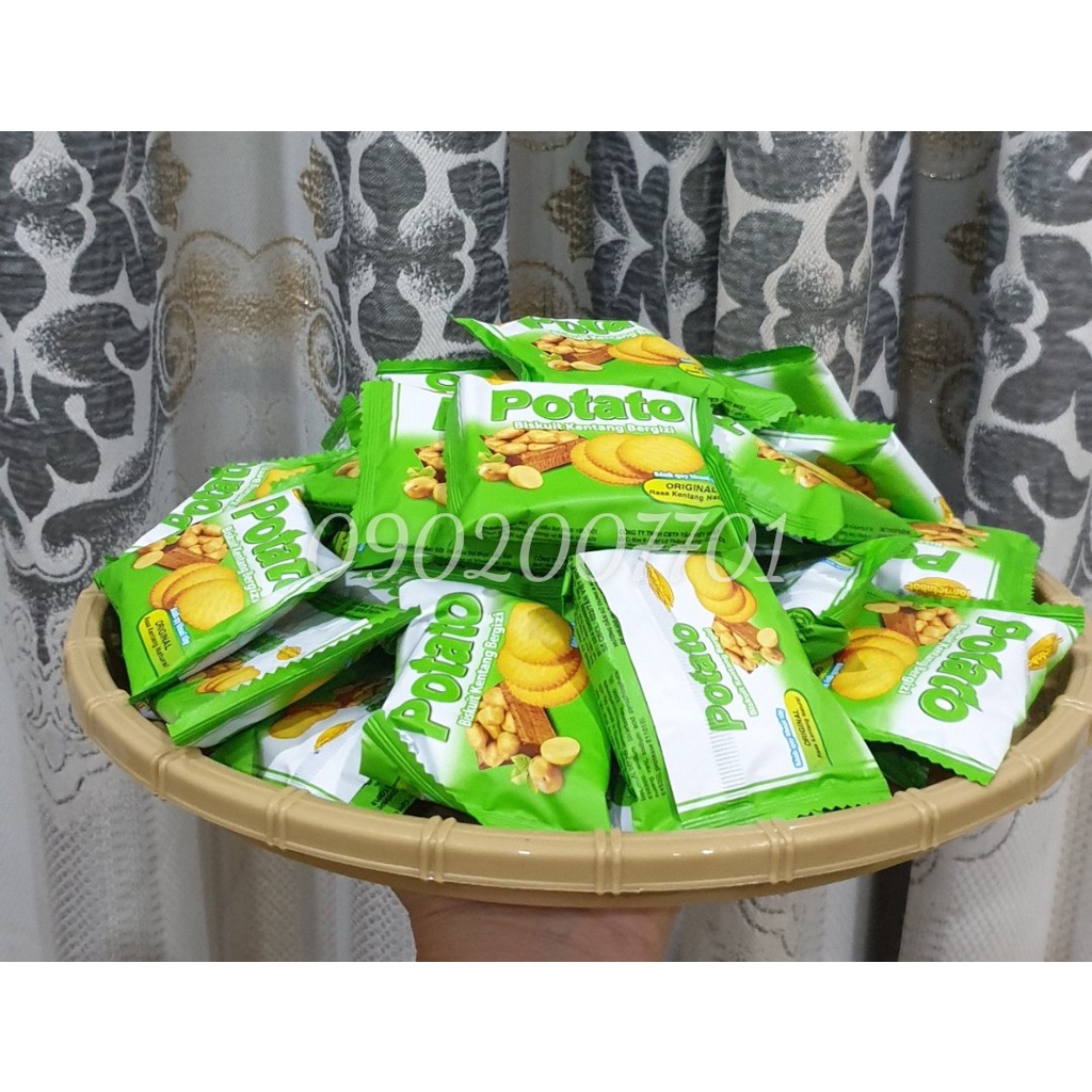 1 Kg Bánh khoai tây Potato Tân Việt Nhật -đồ ăn vặt-tết -bánh mứt tết