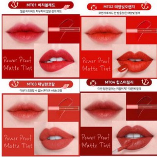 Son Kem Lì Black Rouge Power Proof Matte Tint Mới