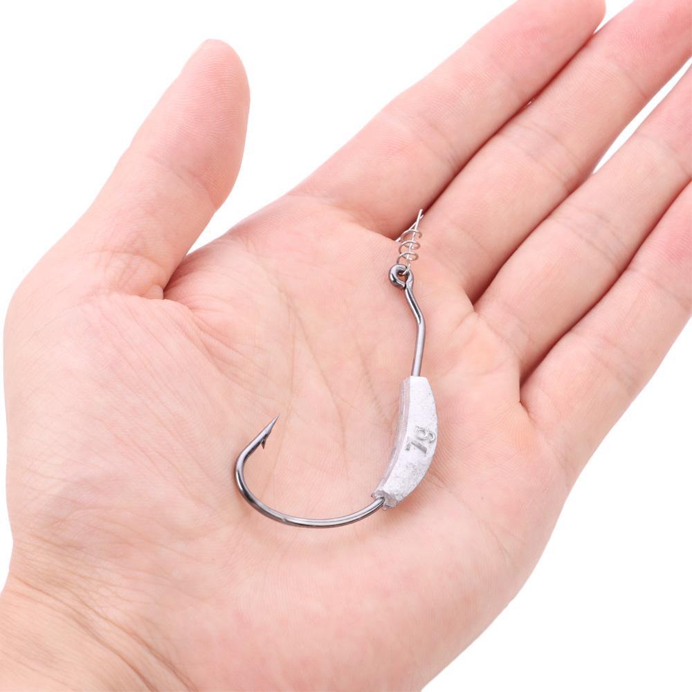 MUVAKO Móc Câu Cá Bằng Thép Carbon Chất Lượng Cao