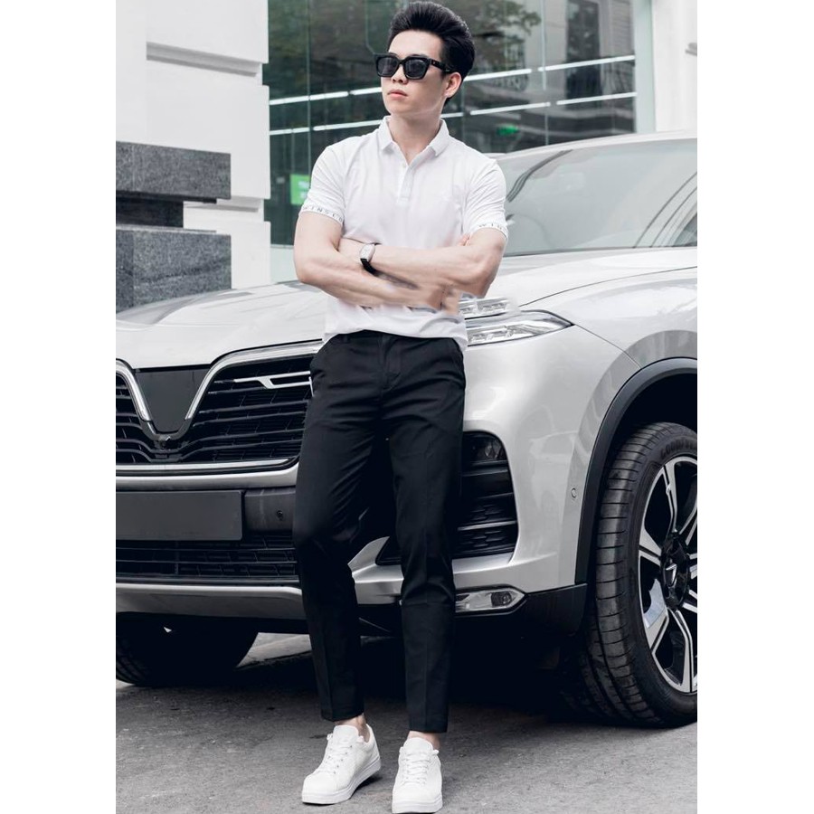 Quần Dài Nam Chất Đũi Kiểu Dáng Công Sở Trẻ Trung Slim Fit Ống Ôm Vải Đũi Tăm Co Giãn Nhẹ Thông Hơi Thoáng Mát