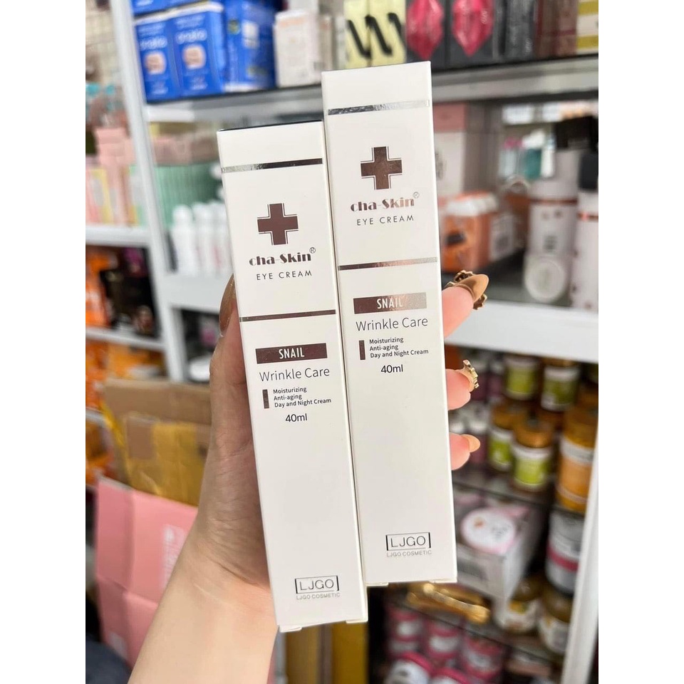 Kem Mắt Ốc Sên Cha-Skin Snail Eye Cream tuýp 40ml