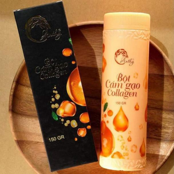 Bột Cám Gạo Collagen Anthy 150Gam0