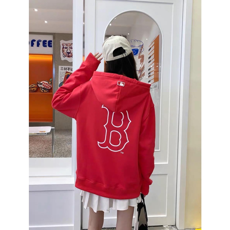 SALE Áo khoác nỉ  hoodie MLB unisex Ulzzang, áo nỉ nữ from rộng Hot trend Thu Đông siêu đẹp phù hợp đi chơi dạo phố