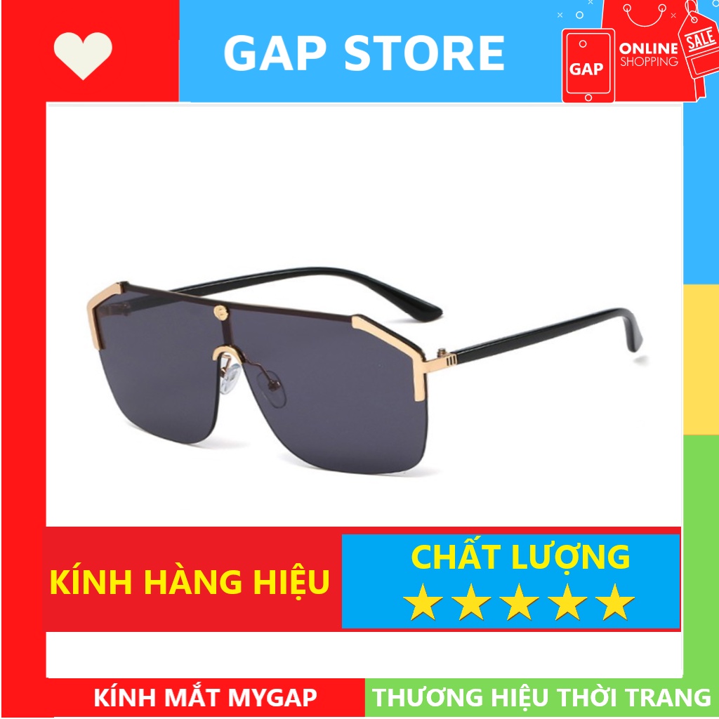 Kính mát nam nữ chống UV400 Xuất xịn , thiết kế mắt vuông dễ đeo, màu sắc thời trang 17128