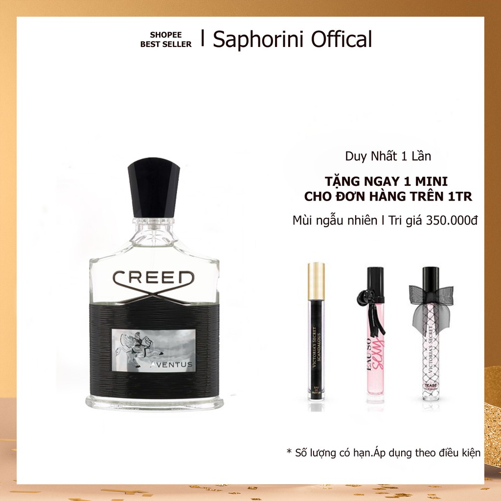 Nước Hoa Nam Creed Aventus Chính Hãng Lưu Hương trên 16h Bản EDP 100ml.